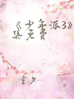 《少年派3》全集免费