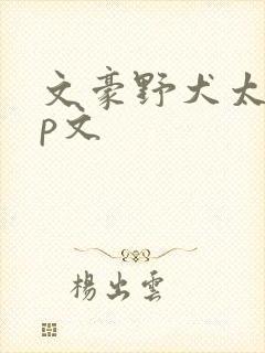 文豪野犬太中cp文