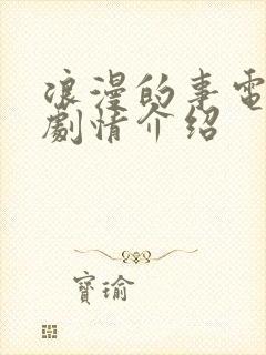 浪漫的事电视剧剧情介绍