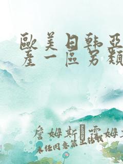 欧美日韩亚洲国产一区另类