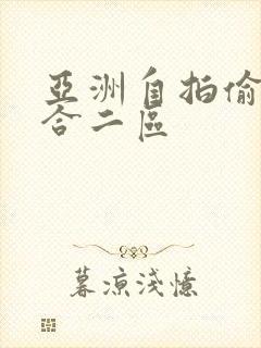 亚洲自拍偷拍综合二区