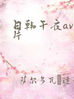 日韩午夜av毛片