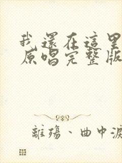 我还在这里等你原唱完整版