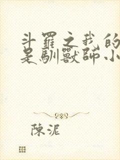 斗罗之我的武魂是驯兽师小说