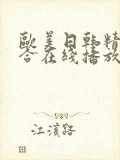 欧美日韩精品综合在线播放