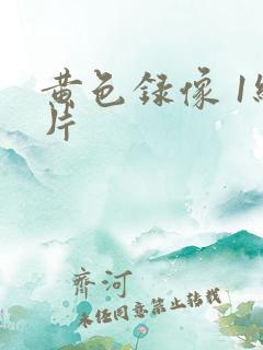 黄色录像 1级片