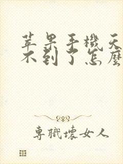 苹果手机天气找不到了怎么复原