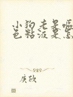 小狗老是呕吐白色粘液是怎么回事