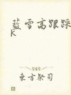 蓝雪高跟踩踏vk