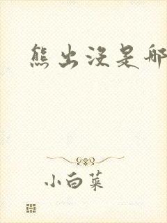 熊出没是哪年的