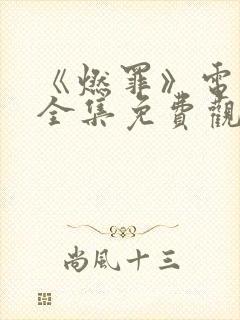 《燃罪》电视剧全集免费观看