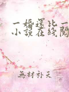 一婚还比一婚高小说在线阅读