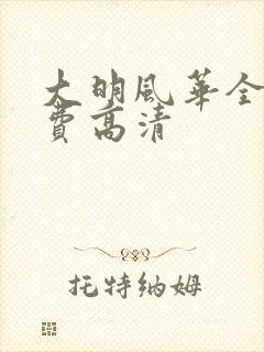 大明风华全集免费高清