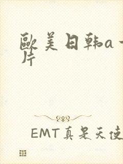 欧美日韩a一级片