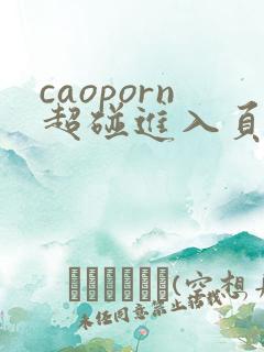 caoporn超碰进入页面