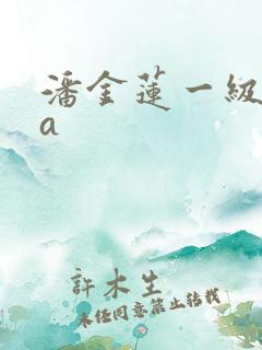 潘金莲一级淫片a