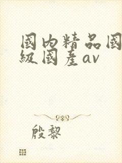 国内精品国产三级国产av