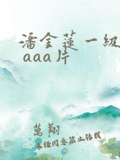 潘金莲一级淫a aaa片