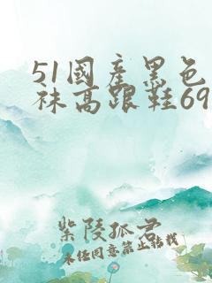 51国产黑色丝袜高跟鞋69