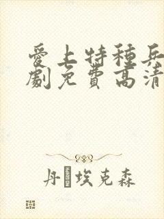 爱上特种兵电视剧免费高清观看