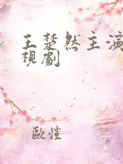 王楚然主演的电视剧