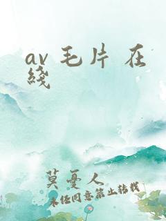 av 毛片 在线