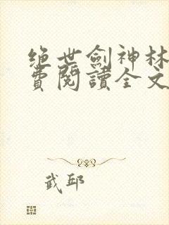 绝世剑神林辰免费阅读全文无弹窗