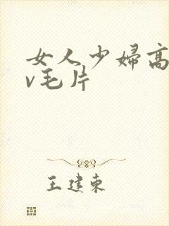 女人少妇高潮av毛片