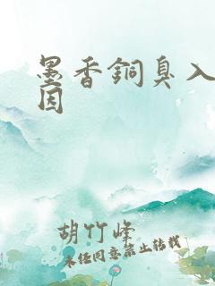 墨香铜臭入狱原因