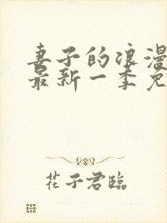 妻子的浪漫旅行最新一季免费观看