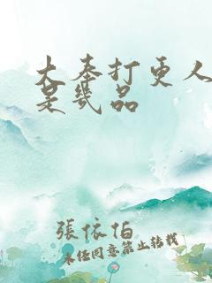 大奉打更人魏公是几品