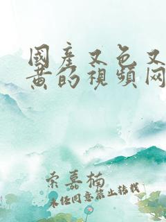 国产又色又爽又黄的视频网站