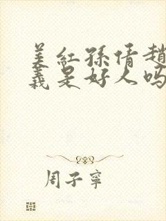 美红孙倩赵敏高义是好人吗