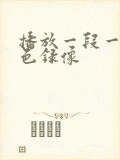 播放一段一级黄色录像