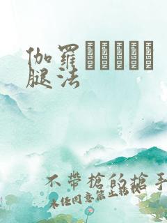 伽罗あちゃんが腿法