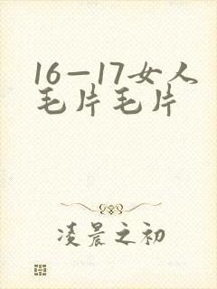 16—17女人毛片毛片