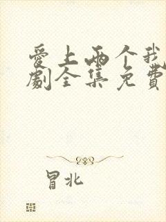 爱上两个我电视剧全集免费播放乐视