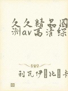 久久精品国产亚洲av高清综合