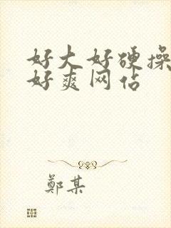 好大好硬操的我好爽网站