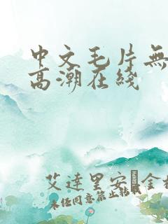 中文毛片无遮挡高潮在线