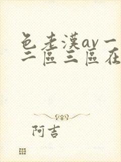 色老汉av一区二区三区在线