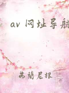 av 网址导航