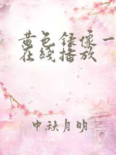 黄色录像一级片在线播放