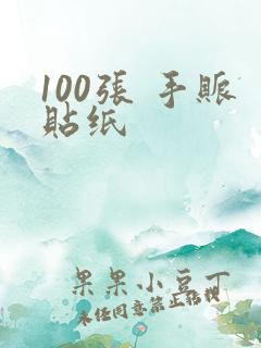 100张 手账贴纸