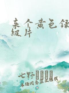 来个黄色录像一级片