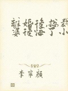 离婚后,总裁老婆后悔了小说完整