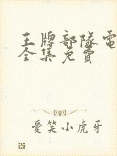 王牌部队电视剧全集免费