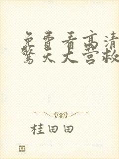 免费看高清全集惊天大营救