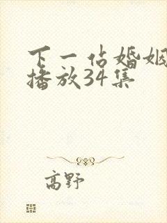 下一站婚姻全集播放34集