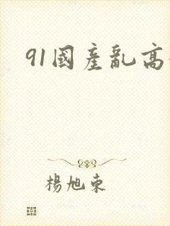 91国产乱高潮